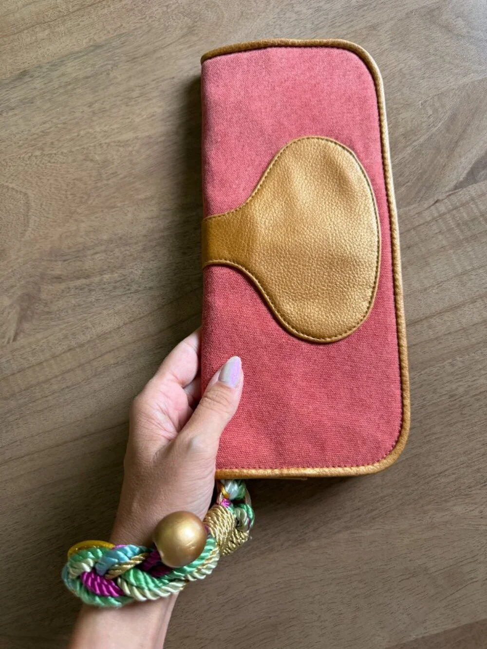 LOOP NYC Y2K Streetwear Skate Beaded Wristlet Clutch